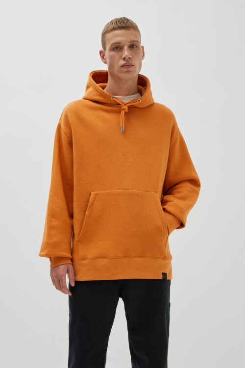 Pouch Pocket Hoodie Orange